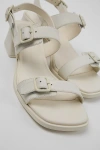 Camper Kora Buckle Sandal In White