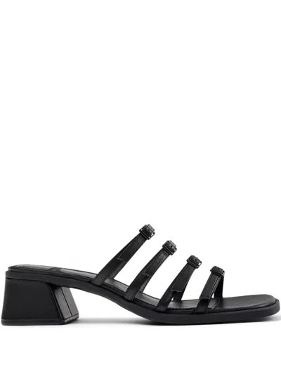 Camper Kora Strappy Sandals In Black