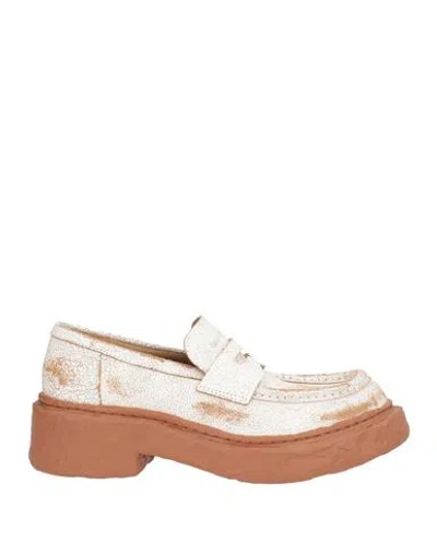 Camper Lab Man Loafers Light Brown Size 8 Leather