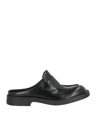 Camper Lab Man Mules & Clogs Black Size 9 Leather