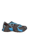 Camper Lab Man Sneakers Chocolate Brown Size 8 Leather, Textile Fibers