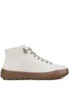 Camper Lace-up Leather Boot Sneakers In Neutral