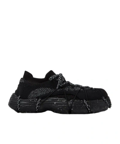 Camper Lace-up Low-cut Sneakers In Black