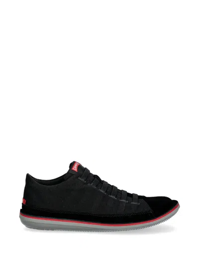 Camper Lace-up Panelled Sneakers In Black