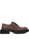 Camper Lace-up Rounded-toe Shoes In Brown