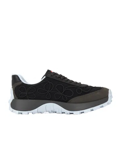Camper Laced Sneakers In Black