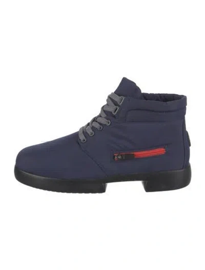 Pre-owned Camper Lace-up Boots In Blue