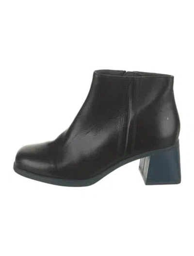 Pre-owned Camper Leather Boots In Black