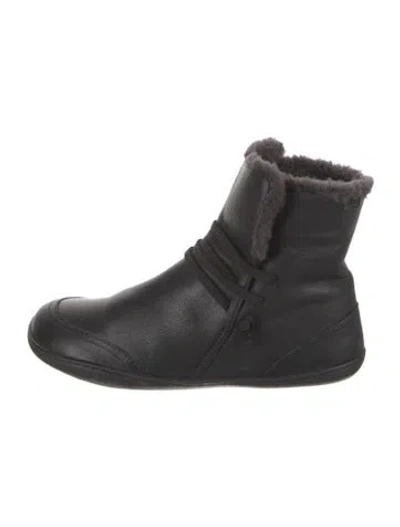 Pre-owned Camper Leather Boots In Black