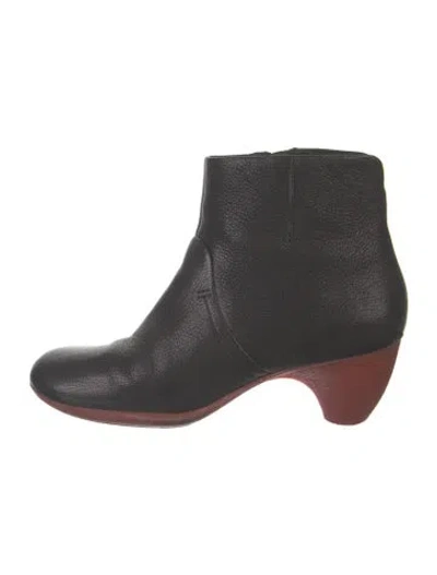 Pre-owned Camper Leather Boots In Black