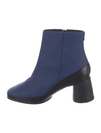 Pre-owned Camper Leather Boots In Blue