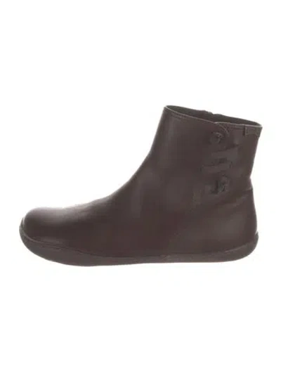 Pre-owned Camper Leather Boots In Brown
