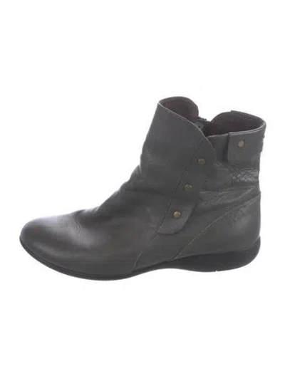 Pre-owned Camper Leather Boots In Gray