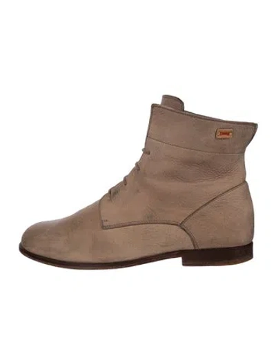 Pre-owned Camper Leather Boots In Neutral
