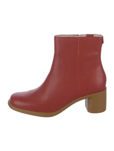 Pre-owned Camper Leather Boots In Red