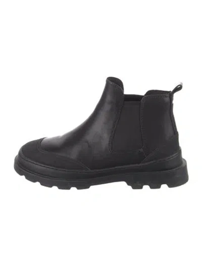 Pre-owned Camper Leather Chelsea Boots In Black