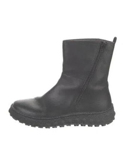 Pre-owned Camper Leather Chelsea Boots In Grey