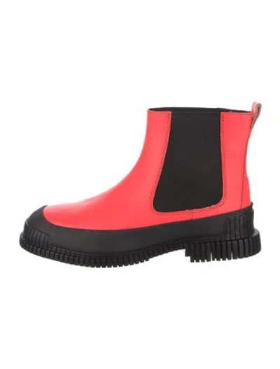 Pre-owned Camper Leather Chelsea Boots In Multi