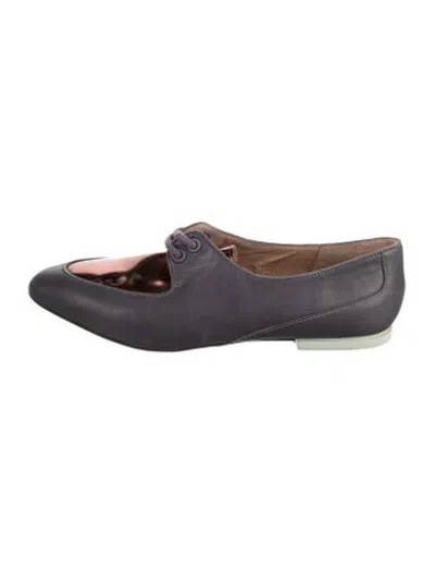 Pre-owned Camper Leather Colorblock Pattern Sneakers In Grey