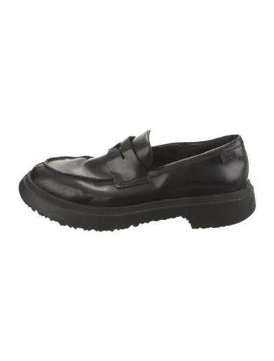 Pre-owned Camper Leather Dress Loafers In Black
