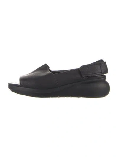 Pre-owned Camper Leather Flats In Blue