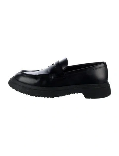 Pre-owned Camper Leather Loafers In Black
