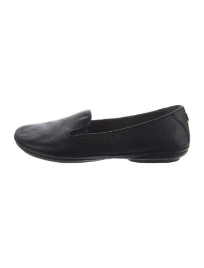 Pre-owned Camper Leather Loafers In Black