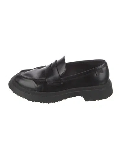 Pre-owned Camper Leather Loafers In Black