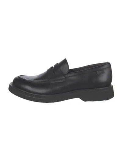 Pre-owned Camper Leather Loafers In Black