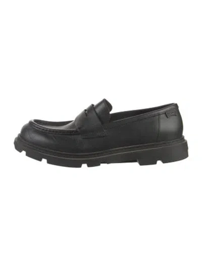 Pre-owned Camper Leather Loafers In Black