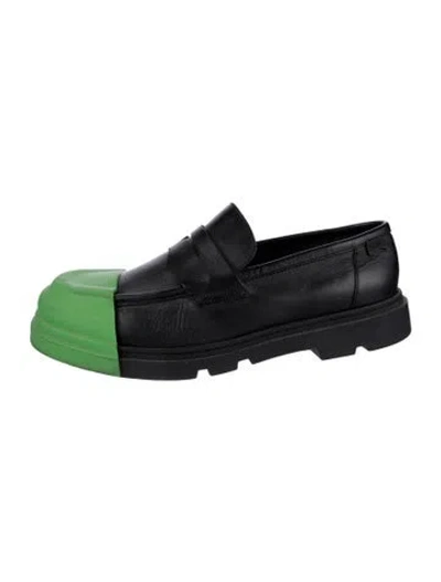 Pre-owned Camper Leather Loafers In Black
