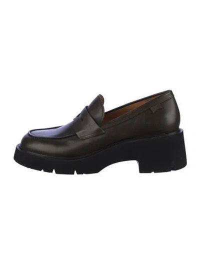 Pre-owned Camper Leather Loafers In Blue