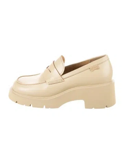 Pre-owned Camper Leather Loafers In Neutrals