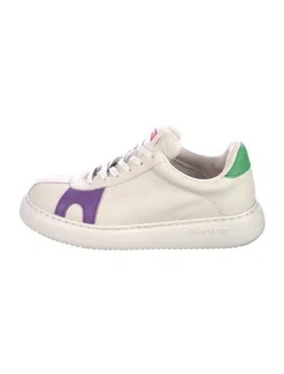 Pre-owned Camper Leather Printed Sneakers In Multi