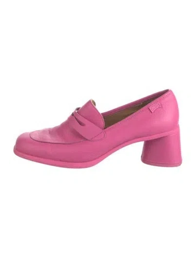 Pre-owned Camper Leather Pumps In Pink