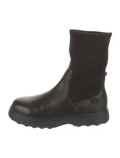 Pre-owned Camper Leather Rain Boots In Black
