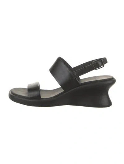 Pre-owned Camper Leather Sandals In Black