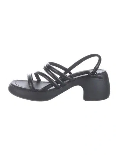 Pre-owned Camper Leather Sandals In Blue
