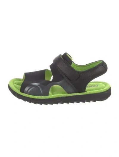 Pre-owned Camper Leather Sandals In Green