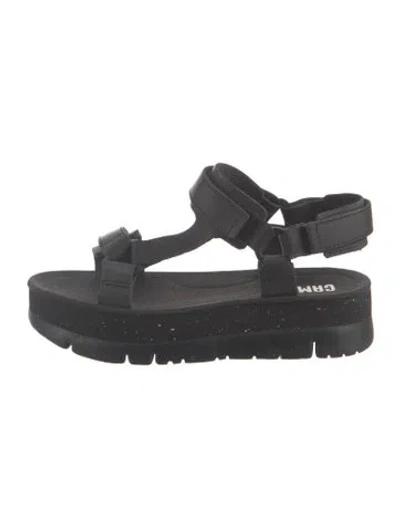 Pre-owned Camper Leather Sandals W/ Tags In Black