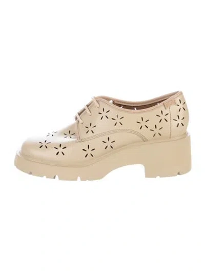 Pre-owned Camper Leather Sneakers In Neutral