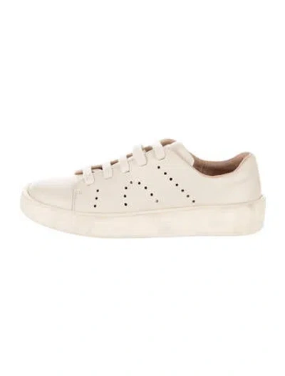 Pre-owned Camper Leather Sneakers In Neutrals
