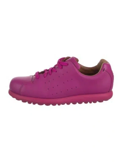 Pre-owned Camper Leather Sneakers In Purple
