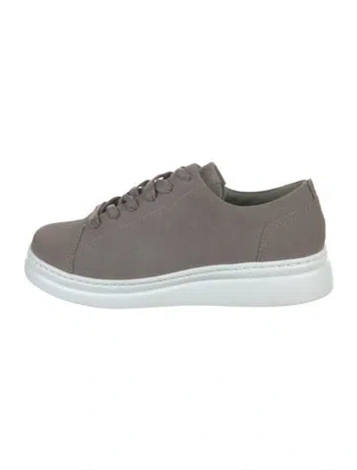 Pre-owned Camper Leather Sneakers W/ Tags In Gray