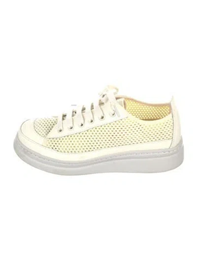 Pre-owned Camper Leather Sneakers In White