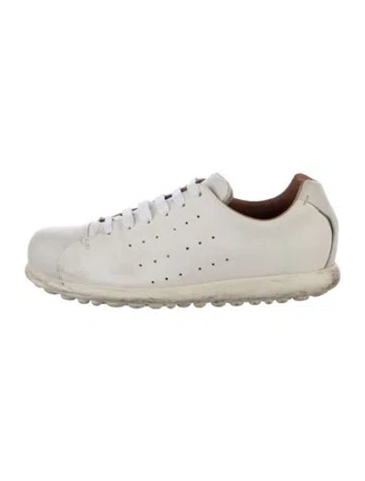 Pre-owned Camper Leather Sneakers In White