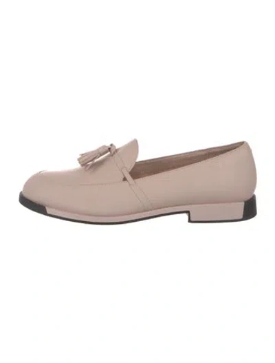 Pre-owned Camper Leather Tassel Accents Loafers In Pink