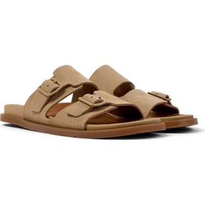 Camper Lluc 2-strap Sandal In Brown
