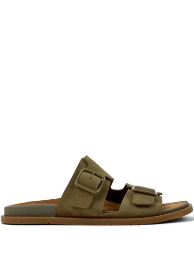Camper Lluc Buckle-strap Sandals In Green