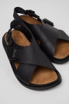 Camper Lluc Buckle-strap Sandals In Black